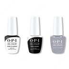 OPI GelColor Combo - Stay Classic Base, Shiny Top & OPI Nails The Runway - Long Lasting Formula