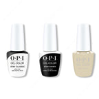 OPI GelColor Combo - Stay Classic Base, Shiny Top & One Chic Chick - Long Lasting Formula