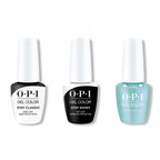 OPI GelColor Combo - Stay Classic Base, Shiny Top & Pisces The Future - Long Lasting Formula