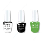 OPI GelColor Combo - Stay Classic Base, Shiny Top & - Long Lasting Formula