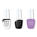 OPI GelColor Combo - Stay Classic Base, Shiny Top & Sickeningly Sweet - Long Lasting Formula