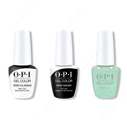 OPI GelColor Combo - Stay Classic Base, Shiny Top & Taurus-t Me - Long Lasting Formula