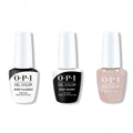 OPI GelColor Combo - Stay Classic Base, Shiny Top & Throw Me a Kiss - Long Lasting Formula