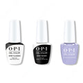 OPI GelColor Combo - Stay Classic Base, Shiny Top & Youre Such A BudaPest - Long Lasting Formula