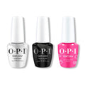OPI GelColor Combo - Super Base, Super Gloss Top & Follow Your Heart - Long Lasting Formula