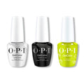 OPI GelColor Combo - Super Base, Super Gloss Top & Hello Kindness - Long Lasting Formula