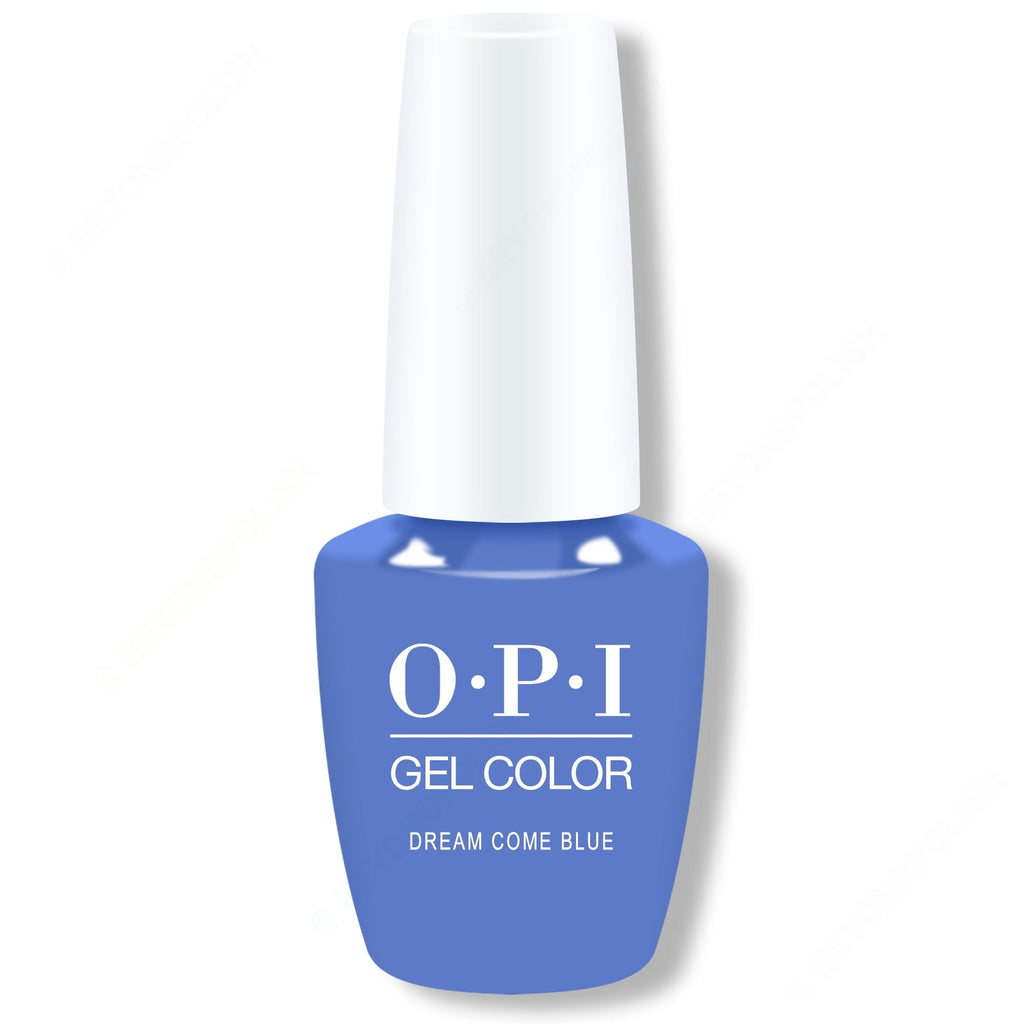OPI GelColor - Dream Come Blue 0.5 oz - Long Lasting Formula