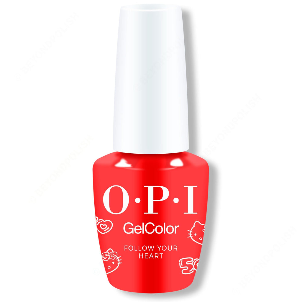 OPI GelColor - Hello Kitty, Hello Pretty 0.5 oz - Long Lasting Formula