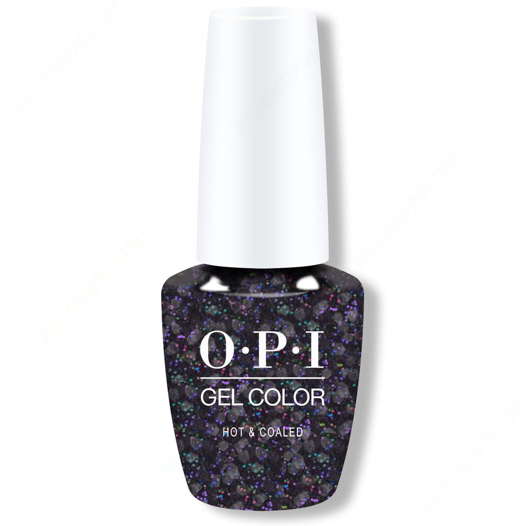 OPI GelColor - Hot & Coaled 0.5 oz - Long Lasting Formula