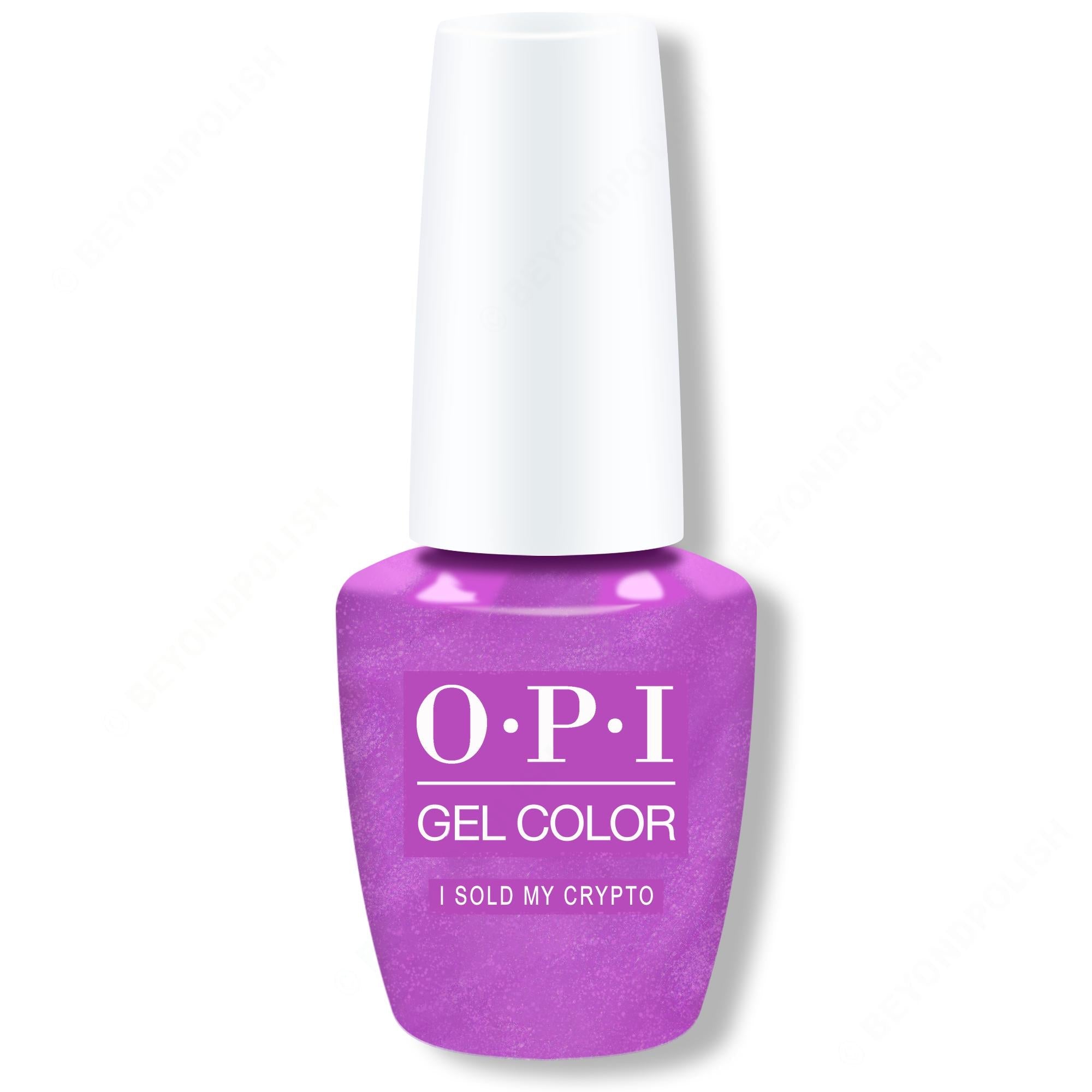 OPI GelColor - I Sold My Crypto 0.5 oz - Long Lasting Formula