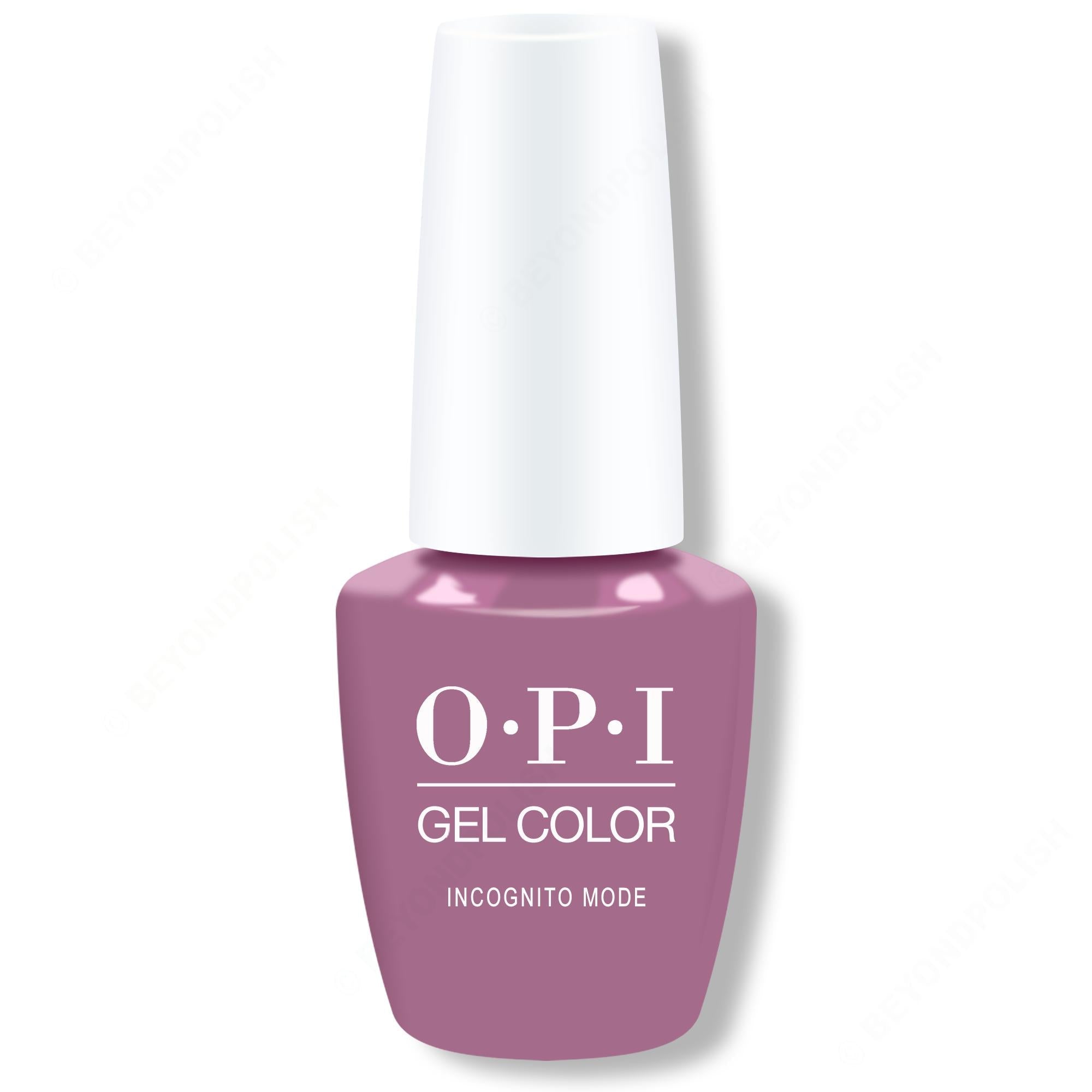 OPI GelColor - Incognito Mode 0.5 oz - Long Lasting Formula