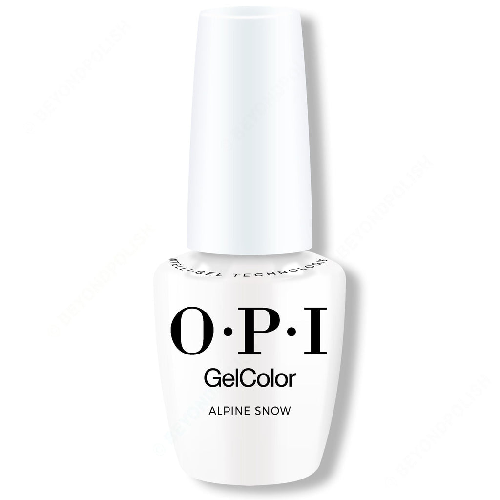 OPI GelColor Intelli-Gel - Alpine Snow 0.5 oz - Long Lasting Formula