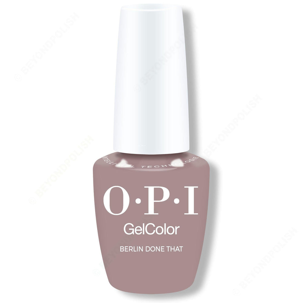 OPI GelColor Intelli-Gel - Berlin Done That 0.5 oz - Long Lasting Formula