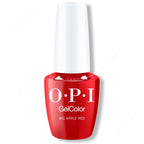 OPI GelColor Intelli-Gel - Big Apple Red 0.5 oz - Long Lasting Formula