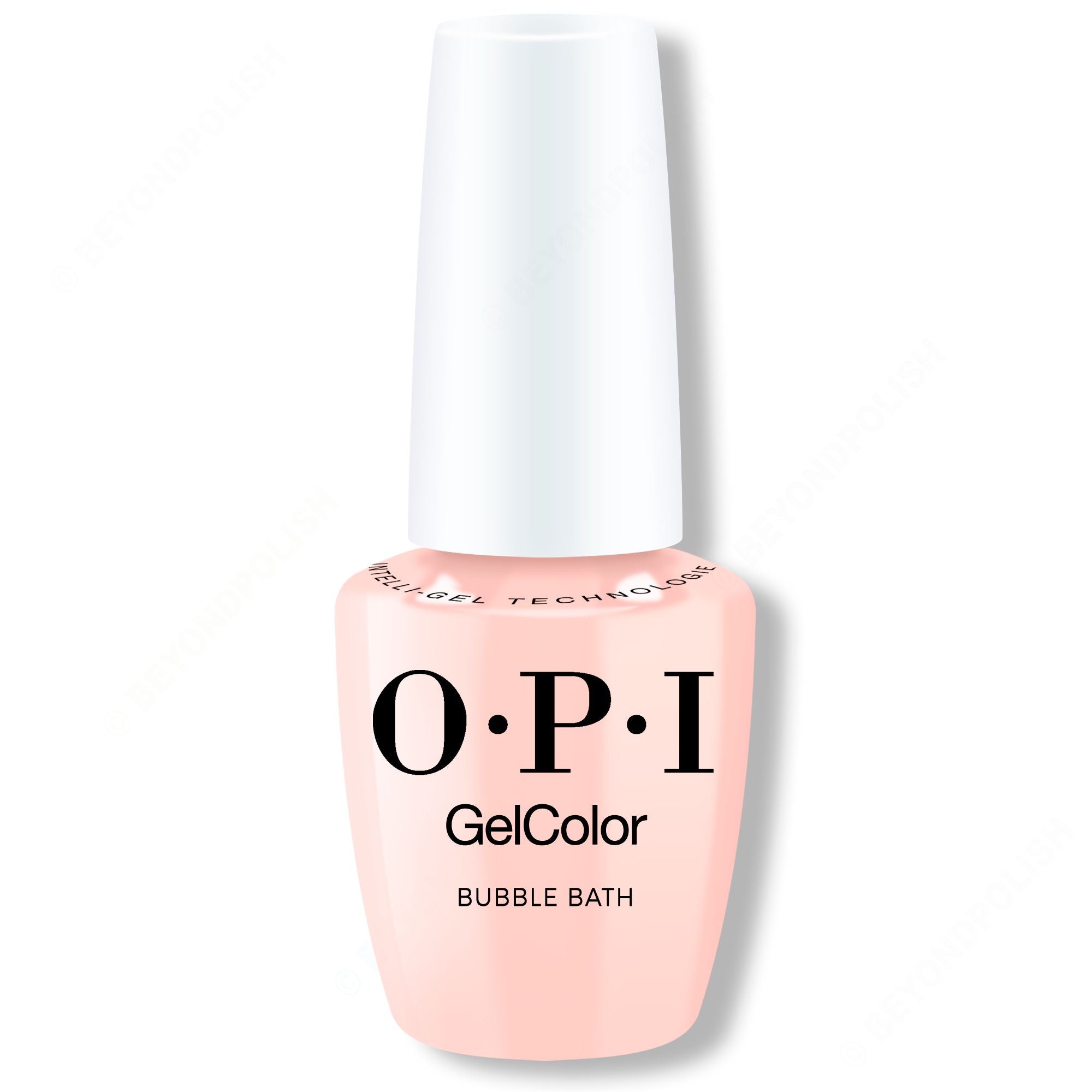 OPI GelColor Intelli-Gel - Bubble Bath 0.5 oz - Long Lasting Formula