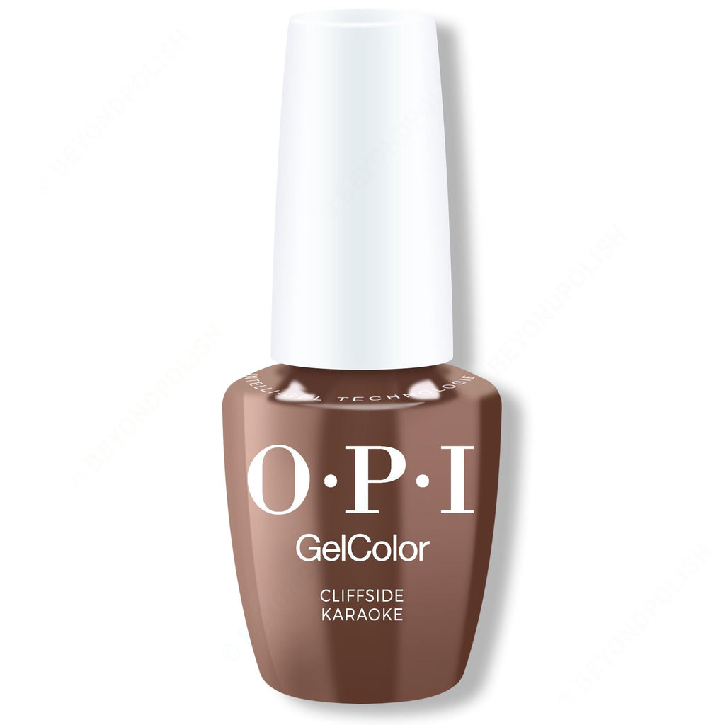 OPI GelColor Intelli-Gel - Cliffside Karaoke 0.5 oz - Long Lasting Formula