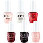 OPI GelColor Intelli-Gel Combo - Best Sellers 6-Pc Set - Long Lasting Formula