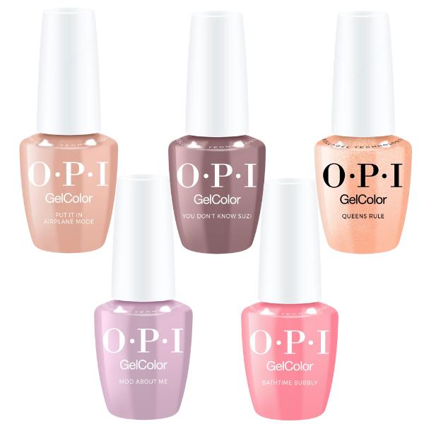 OPI GelColor Intelli-Gel Combo - OPIcons Spring 2026 5-Pc Set #1 - Long Lasting Formula