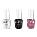 OPI GelColor Intelli-Gel Combo - Super Base Coat, Super Gloss Top Coat & Butter Me Up Toffee - Long Lasting Formula