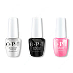 OPI GelColor Intelli-Gel Combo - Super Base Coat, Super Gloss Top Coat & Dopa-mani - Long Lasting Formula