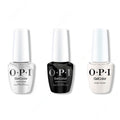 OPI GelColor Intelli-Gel Combo - Super Base Coat, Super Gloss Top Coat & Funny Bunny - Long Lasting Formula