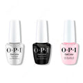 OPI GelColor Intelli-Gel Combo - Super Base Coat, Super Gloss Top Coat & Getting Nadi On My Honeymoon - Long Lasting Formula