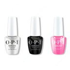 OPI GelColor Intelli-Gel Combo - Super Base Coat, Super Gloss Top Coat & Go with the Floatie - Long Lasting Formula
