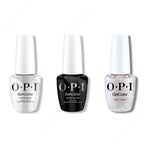 OPI GelColor Intelli-Gel Combo - Super Base Coat, Super Gloss Top Coat & Halo There! - Long Lasting Formula