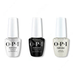 OPI GelColor Intelli-Gel Combo - Super Base Coat, Super Gloss Top Coat & Hands in the Clouds - Long Lasting Formula