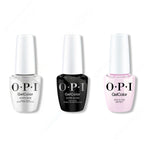 OPI GelColor Intelli-Gel Combo - Super Base Coat, Super Gloss Top Coat & Hue Is The Artist 0.5 Oz - Long Lasting Formula