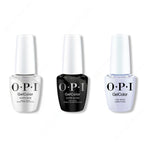 OPI GelColor Intelli-Gel Combo - Super Base Coat, Super Gloss Top Coat & I Am What I Amethyst - Long Lasting Formula