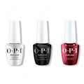 OPI GelColor Intelli-Gel Combo - Super Base Coat, Super Gloss Top Coat & I'm Not Really a Waitress - Long Lasting Formula