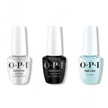 OPI GelColor Intelli-Gel Combo - Super Base Coat, Super Gloss Top Coat & It's a Boy! - Long Lasting Formula