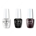 OPI GelColor Intelli-Gel Combo - Super Base Coat, Super Gloss Top Coat & My Private Jet - Long Lasting Formula