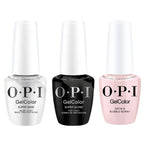 OPI GelColor Intelli-Gel Combo - Super Base Coat, Super Gloss Top Coat & OPI'm a Bubble Bunny - OPIcons Spring 2026 - Long Lasting Formula