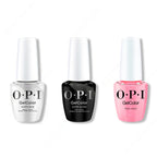 OPI GelColor Intelli-Gel Combo - Super Base Coat, Super Gloss Top Coat & Pixel Dust - Long Lasting Formula