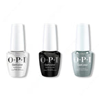 OPI GelColor Intelli-Gel Combo - Super Base Coat, Super Gloss Top Coat & Suzi Talks With Her Hands - Long Lasting Formula