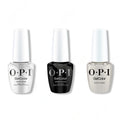 OPI GelColor Intelli-Gel Combo - Super Base Coat, Super Gloss Top Coat & Suzi's Pager - Long Lasting Formula