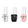 OPI GelColor Intelli-Gel Combo - Super Base Coat, Super Gloss Top Coat & Sweet Heart 0.5 Oz - Long Lasting Formula