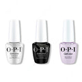 OPI GelColor Intelli-Gel Combo - Super Base Coat, Super Gloss Top Coat & Welcome to Your Whirl - Long Lasting Formula