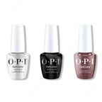 OPI GelColor Intelli-Gel Combo - Super Base Coat, Super Gloss Top Coat & You Don't Know Jacques! - Long Lasting Formula
