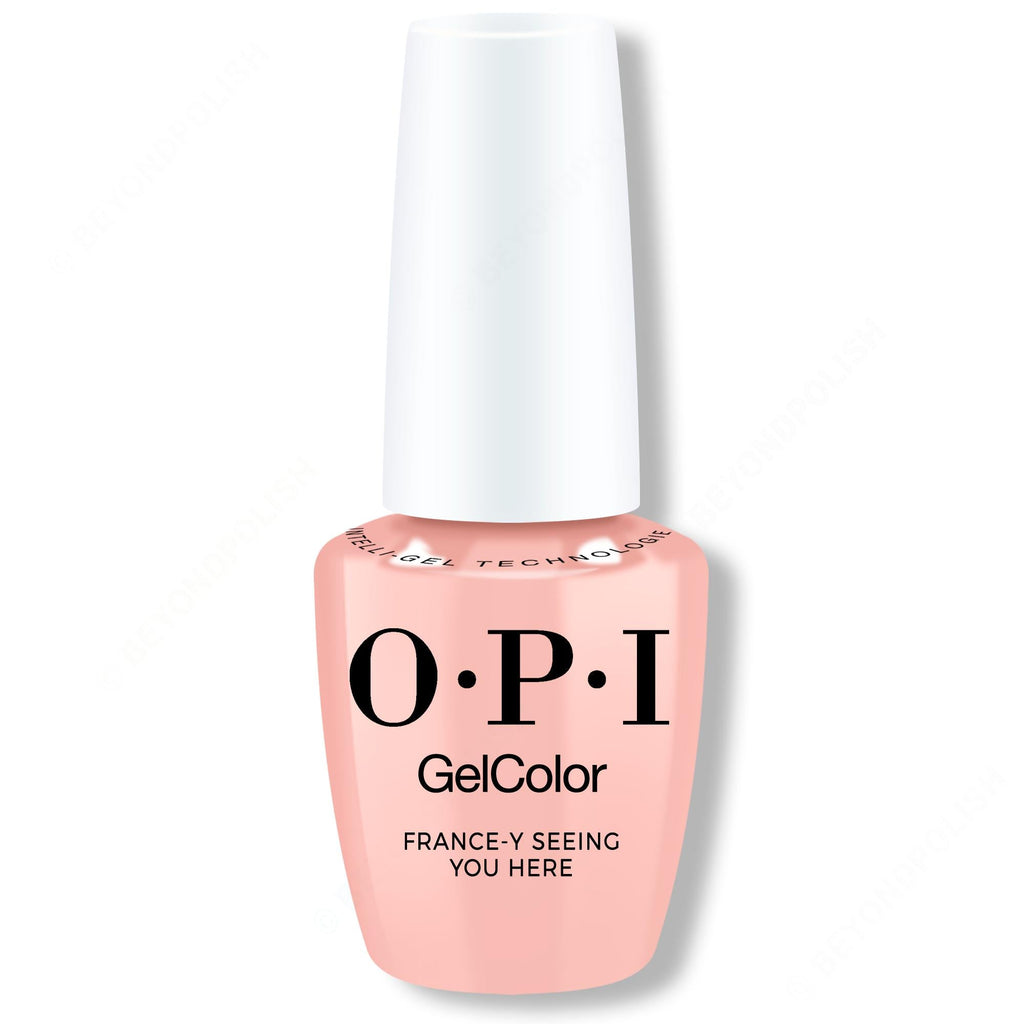 OPI GelColor Intelli-Gel - France-y Seeing You Here 0.5 oz - Long Lasting Formula