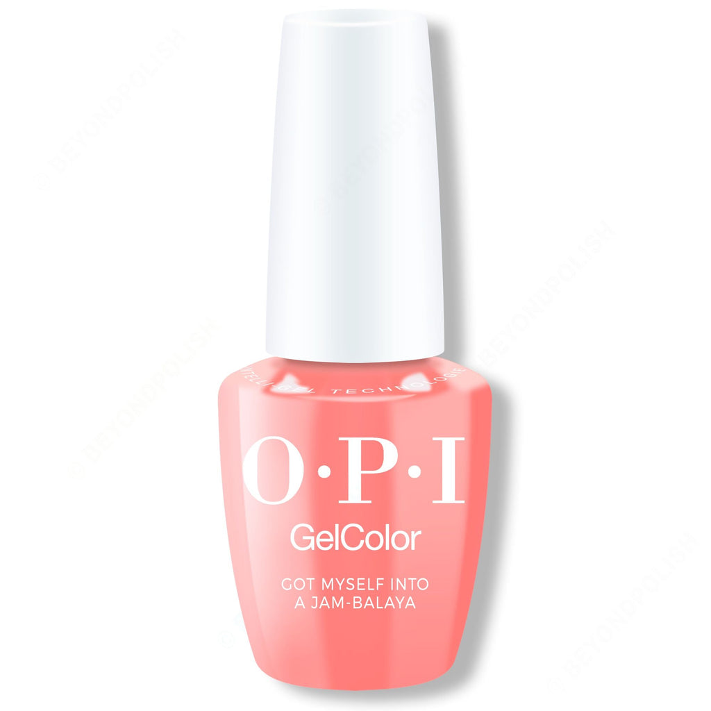 OPI GelColor Intelli-Gel - Got Myself into a Jam-balaya 0.5 oz - Long Lasting Formula