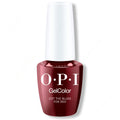OPI GelColor Intelli-Gel - Got the Blues for Red 0.5 oz - Long Lasting Formula