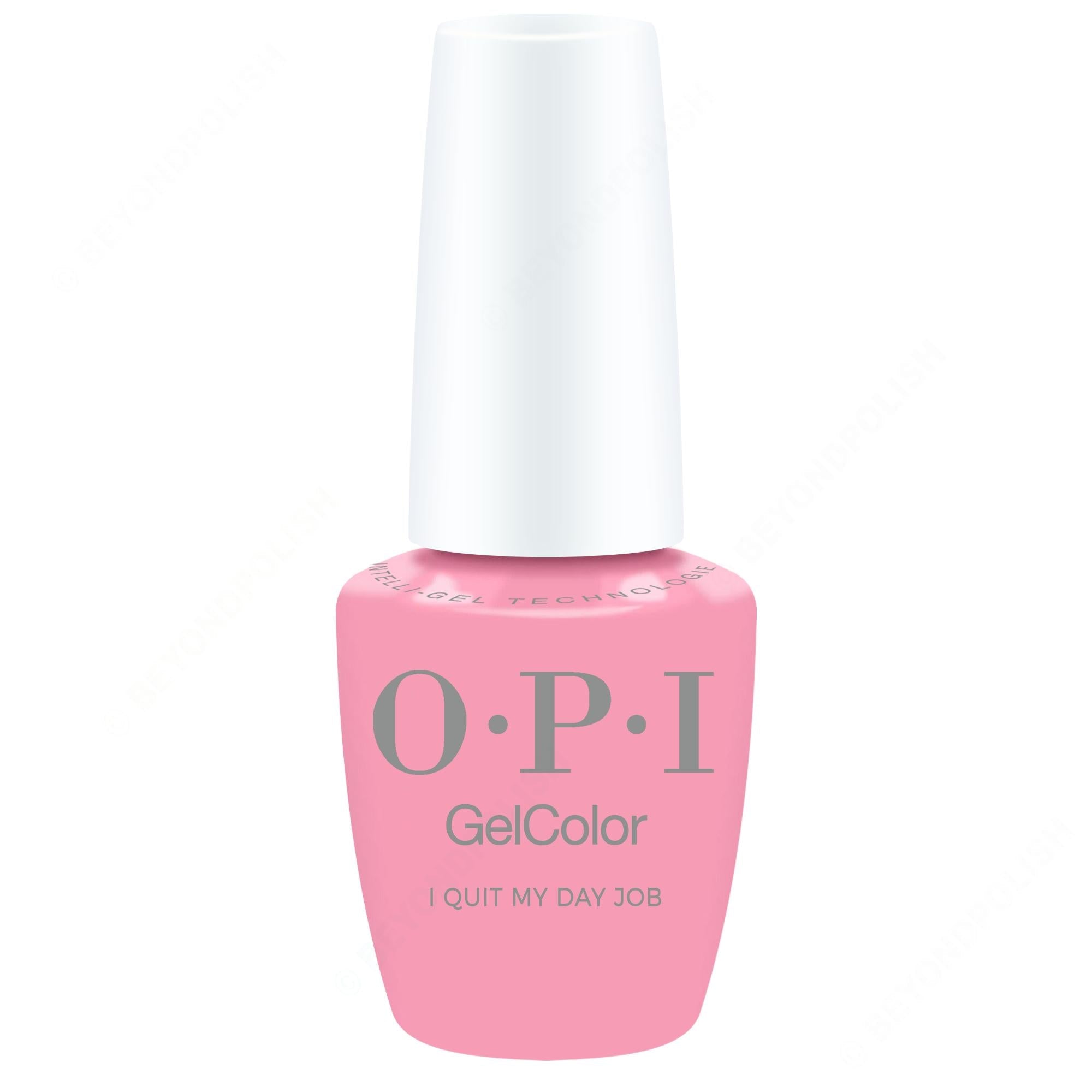 OPI GelColor Intelli-Gel - I Quit My Day Job 0.5 oz - Long Lasting Formula