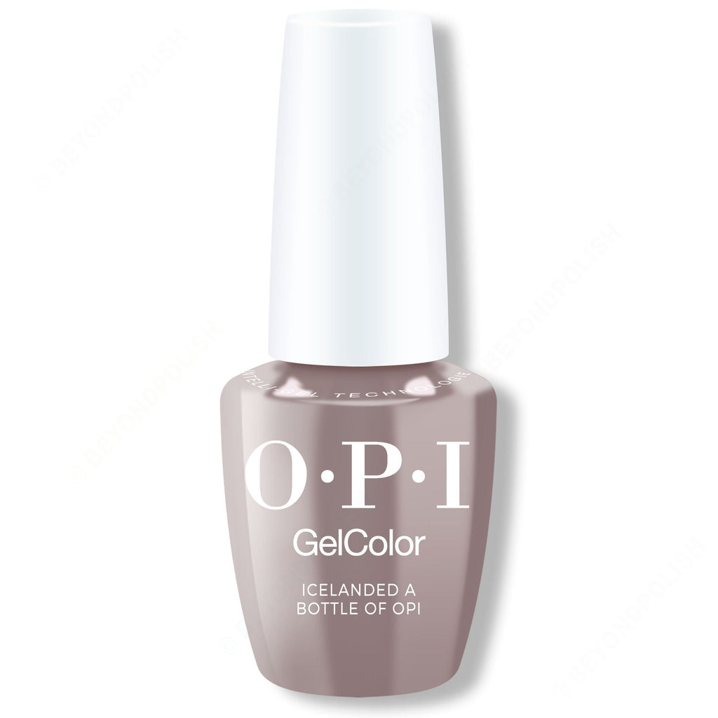 OPI GelColor Intelli-Gel - Icelanded a Bottle of Opi 0.5 oz - Long Lasting Formula