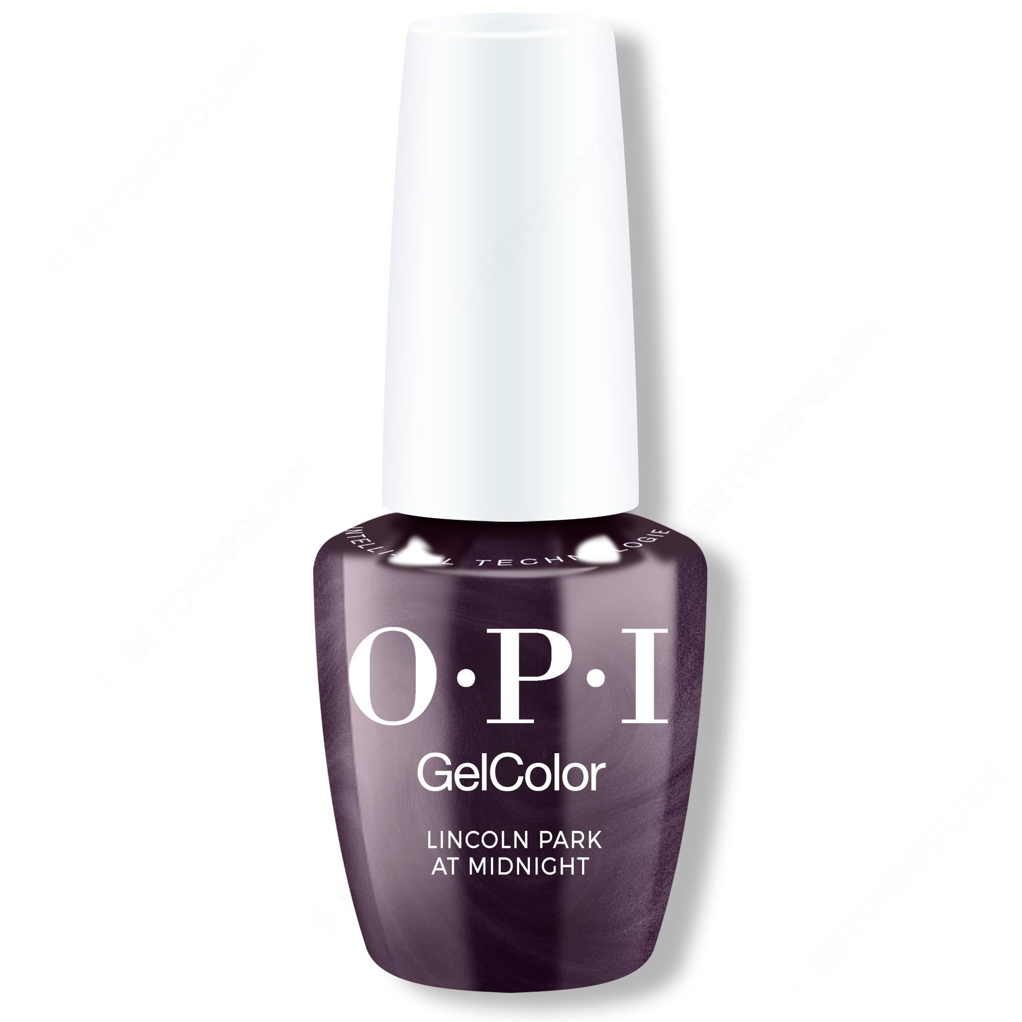 OPI GelColor Intelli-Gel - Lincoln Park At Midnight 0.5 oz - Long Lasting Formula