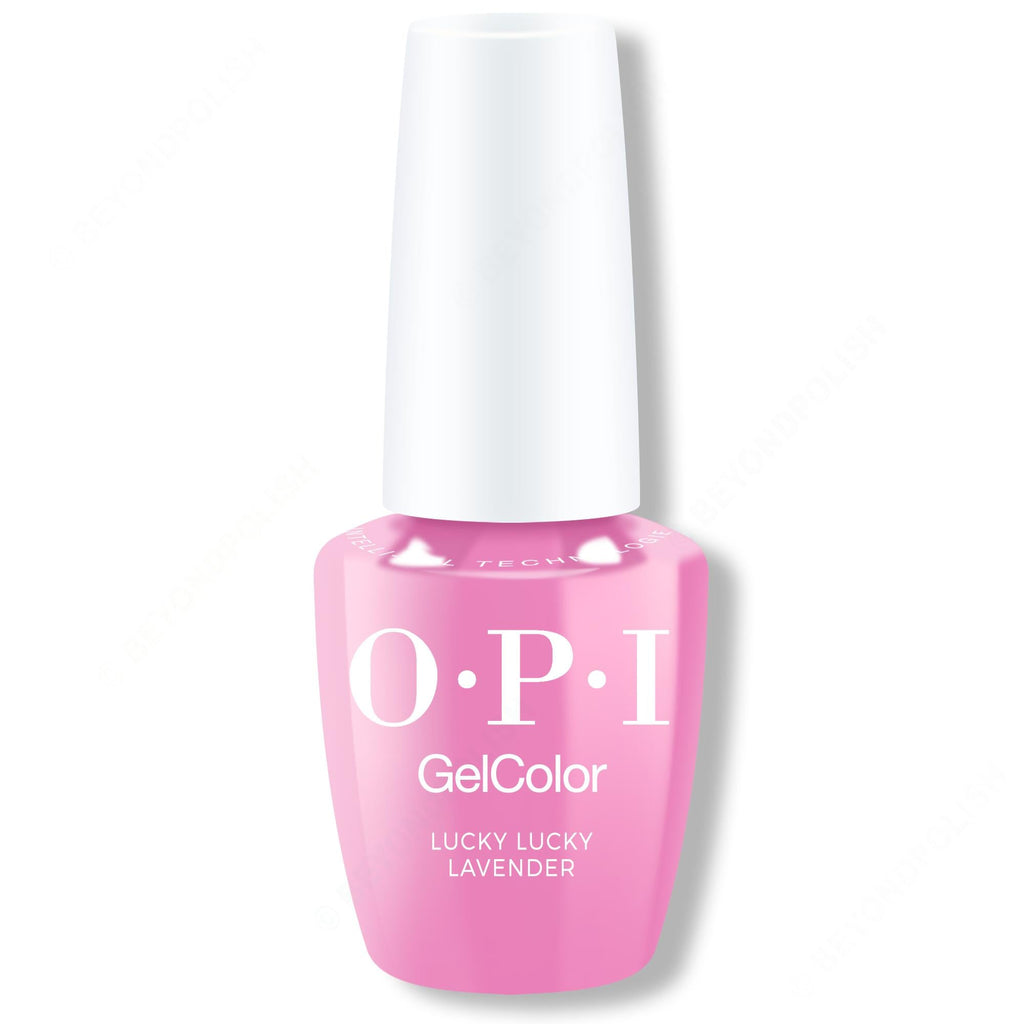OPI GelColor Intelli-Gel - Lucky Lucky Lavender 0.5 Oz - Long Lasting Formula