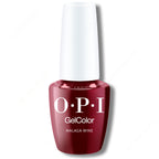 OPI GelColor Intelli-Gel - Malaga Wine 0.5 oz - Long Lasting Formula
