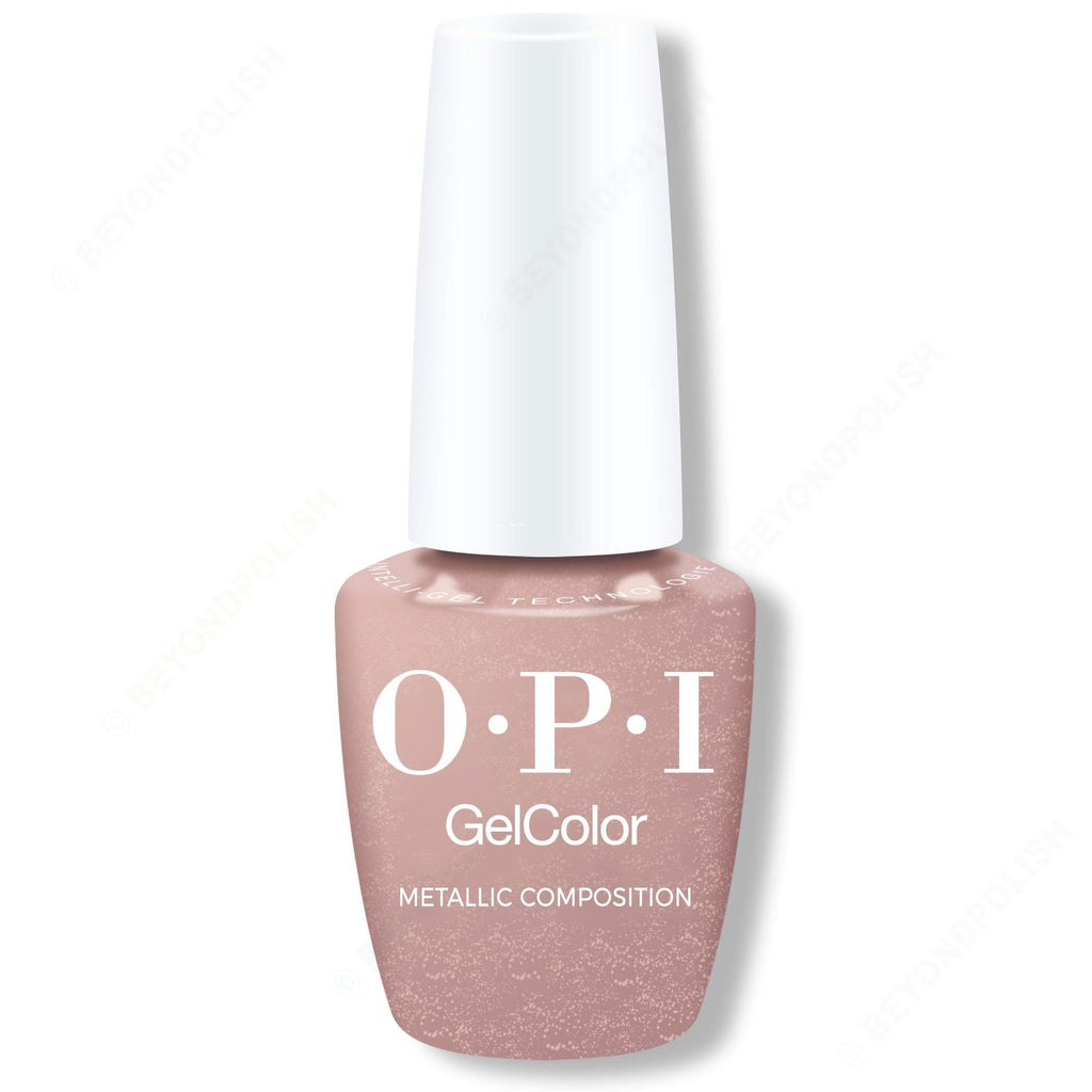 OPI GelColor Intelli-Gel - Metallic Composition 0.5 oz - Long Lasting Formula